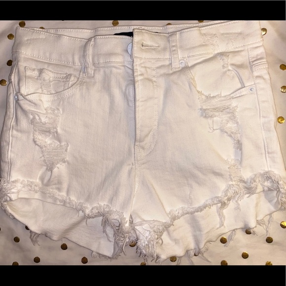 Express Pants - Express Shortie Stretch High Rise shorts